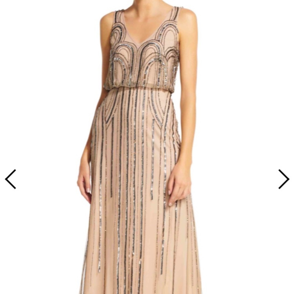 Adrianna Papell size 14 sequin dress